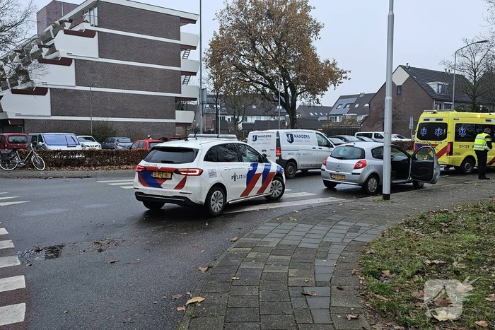 Fietser aangereden bij rotonde