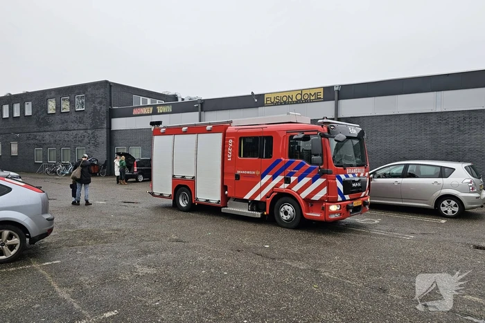 Speelparadijs ontruimd vanwege keukenbrand