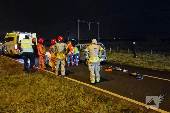 Hulpdiensten groots ingezet voor ongeval