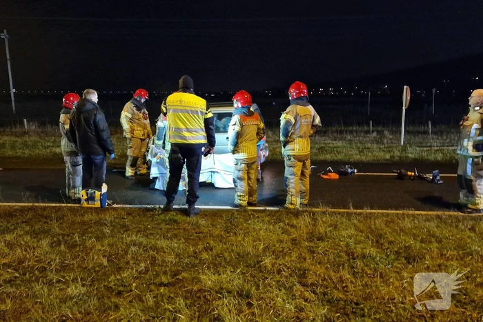 Hulpdiensten groots ingezet voor ongeval