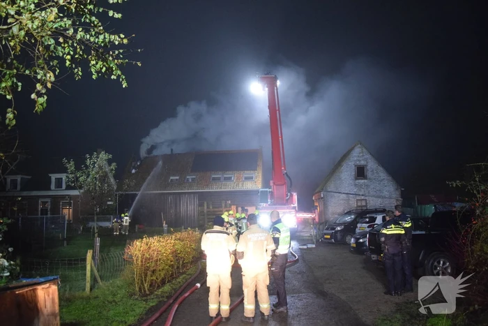 Veel schade na uitslaande brand in woning