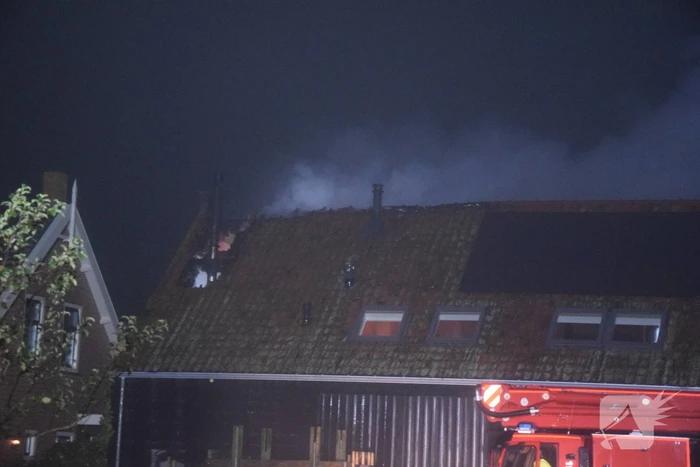 Veel schade na uitslaande brand in woning