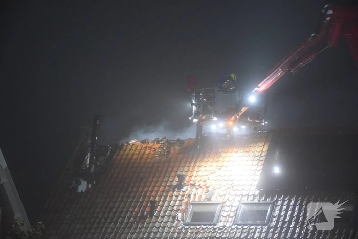 Veel schade na uitslaande brand in woning