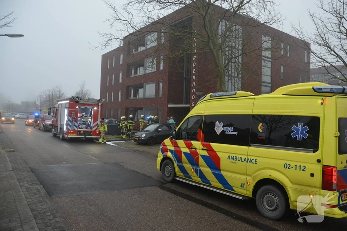 Woningbrand in appartementencomplex