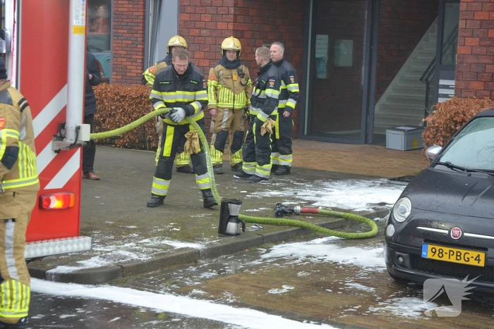 Woningbrand in appartementencomplex