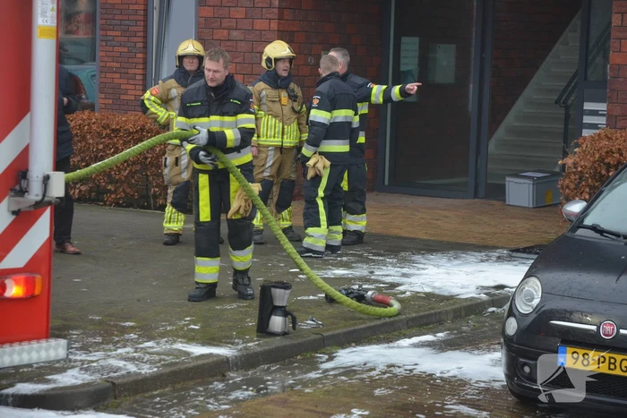 Woningbrand in appartementencomplex