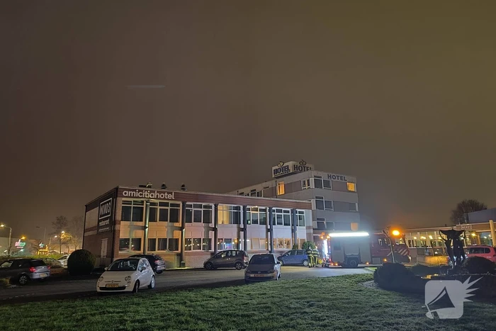 Rookontwikkeling in technische ruimte hotel