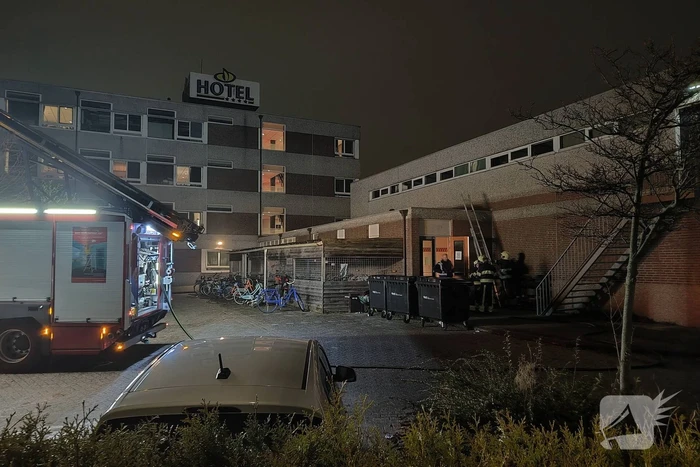 Rookontwikkeling in technische ruimte hotel