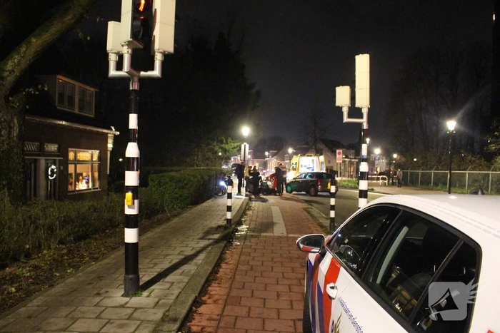 Fietser gewond bij aanrijding met auto