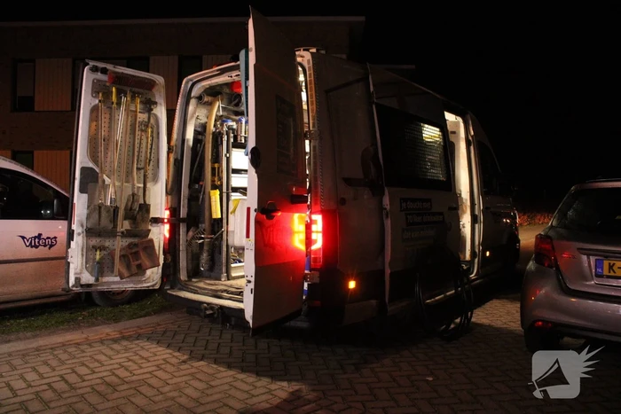 Brandweer ingezet voor waterleiding breuk