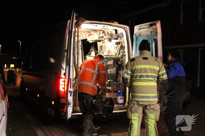 Brandweer ingezet voor waterleiding breuk