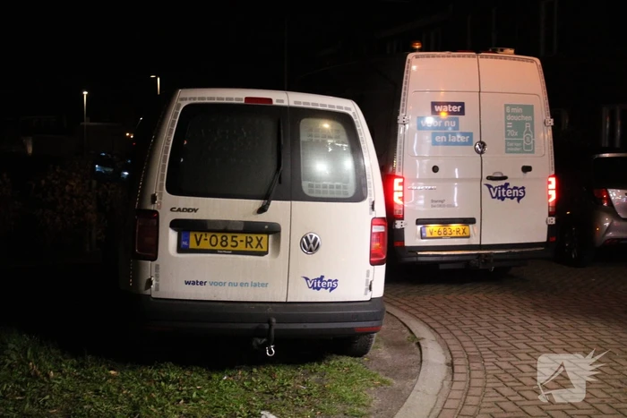 Brandweer ingezet voor waterleiding breuk