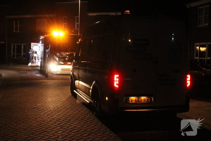 Brandweer ingezet voor waterleiding breuk