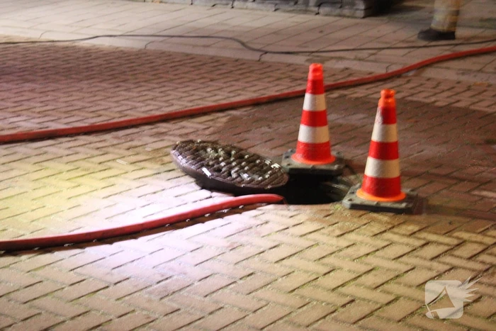 Brandweer ingezet voor waterleiding breuk