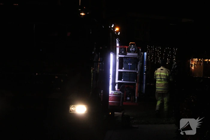 Brandweer ingezet voor waterleiding breuk