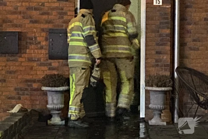 Brandweer ingezet voor waterleiding breuk