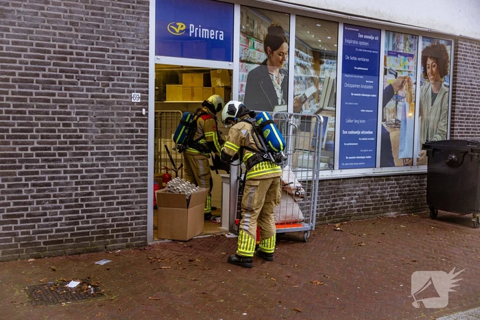 Brand in meterkast Primera Nieuwland