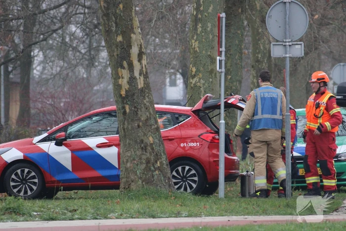 Persoon heeft gaskraan opengedraait arrestatieteam aanwezig