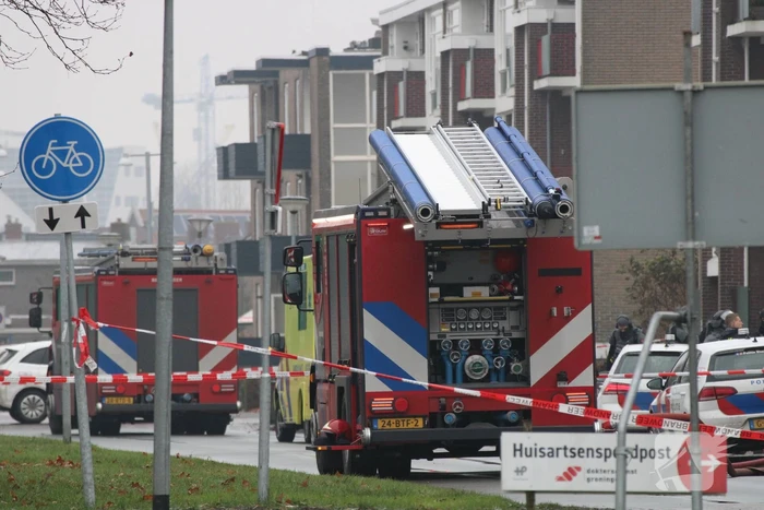 Persoon heeft gaskraan opengedraait arrestatieteam aanwezig