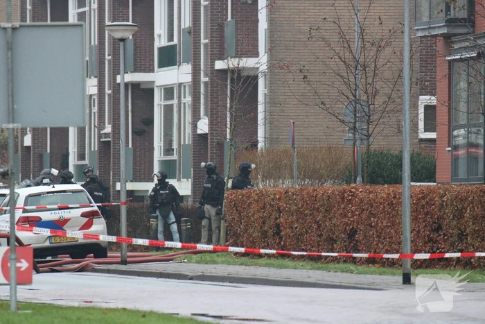 Persoon heeft gaskraan opengedraait arrestatieteam aanwezig