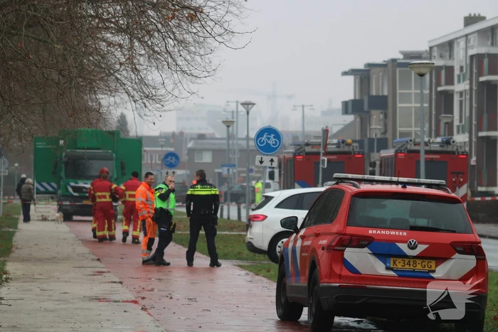 Persoon heeft gaskraan opengedraait arrestatieteam aanwezig