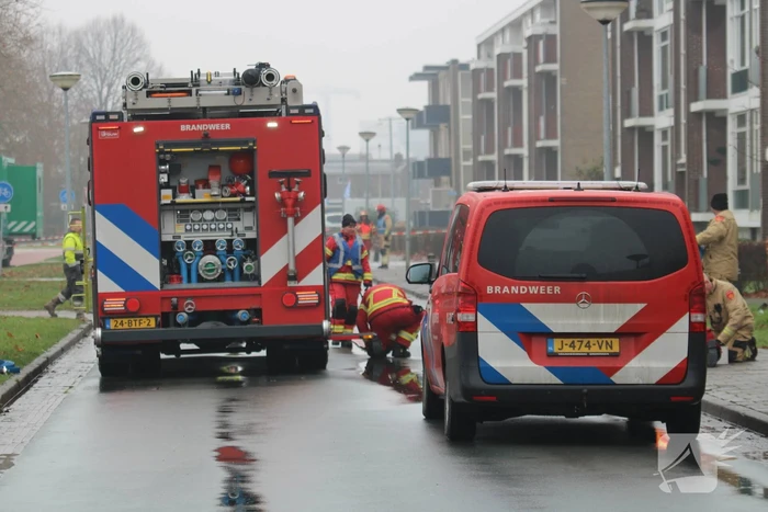 Persoon heeft gaskraan opengedraait arrestatieteam aanwezig
