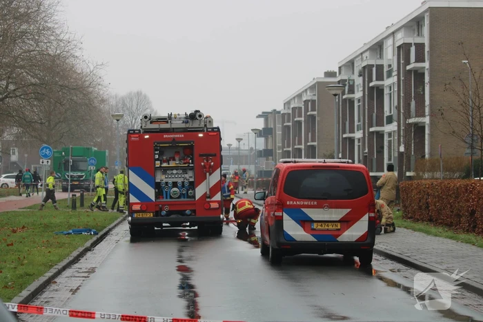 Persoon heeft gaskraan opengedraait arrestatieteam aanwezig
