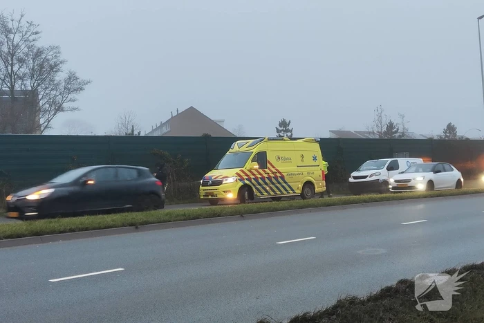 Auto en bestelbus betrokken bij ongeval