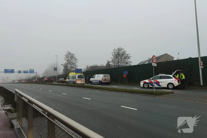 Auto en bestelbus betrokken bij ongeval