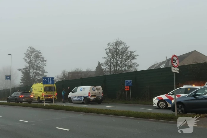 Auto en bestelbus betrokken bij ongeval