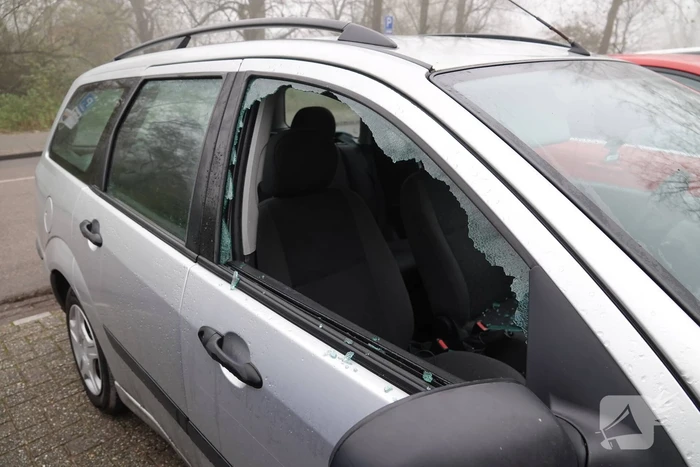 Tien geparkeerde auto's opengebroken