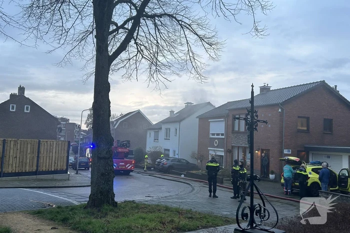 Flinke rookontwikkeling door kelderbrand, twee honden gered