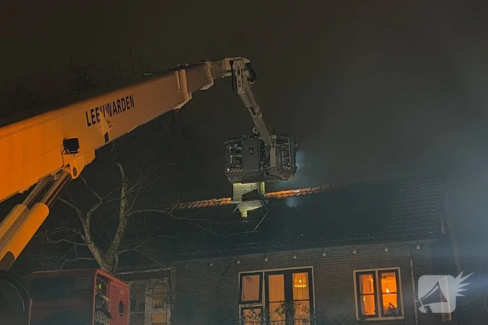 Brandweer ingezet voor schoorsteenbrand