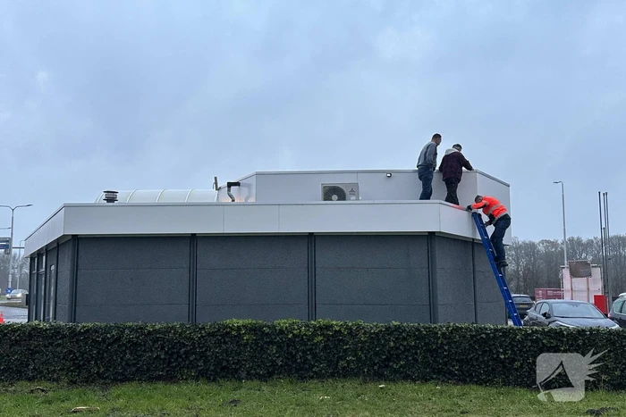 Veel schade bij inbraak in tankstation