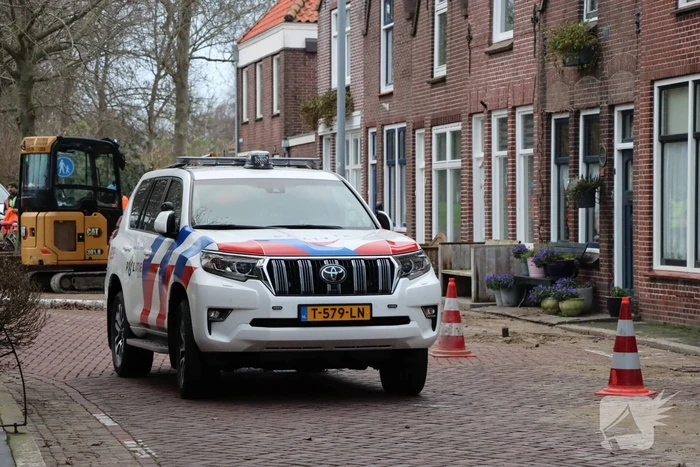 Gaslekkage door aanleg van glasvezel