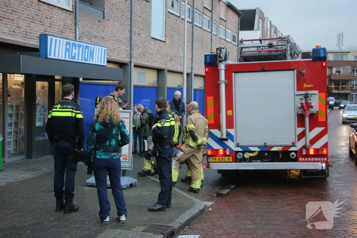 Action ontruimd na vreemde lucht