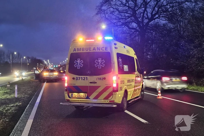 Vier voertuigen betrokken bij ongeval