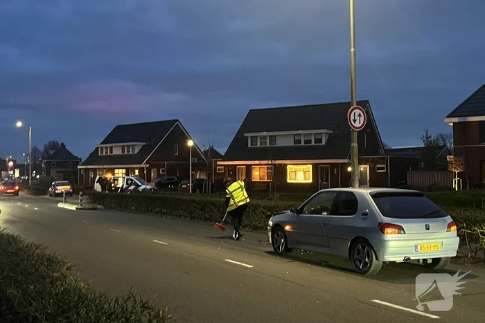 Twee auto's beschadigd bij ongeval