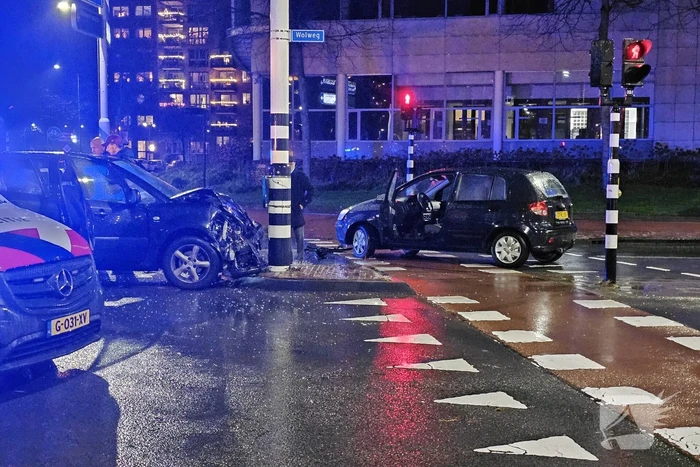 Voetganger aangereden tijdens afhandeling eerder ongeval