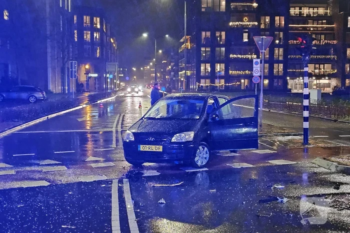 Voetganger aangereden tijdens afhandeling eerder ongeval