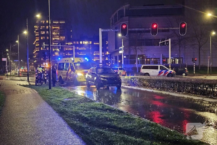 Voetganger aangereden tijdens afhandeling eerder ongeval