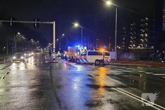Voetganger aangereden tijdens afhandeling eerder ongeval
