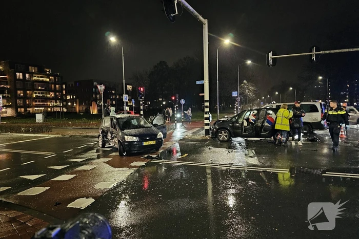 Voetganger aangereden tijdens afhandeling eerder ongeval