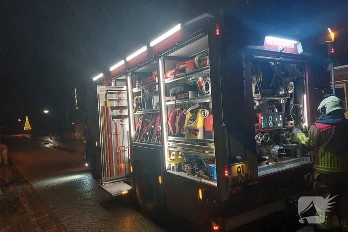 Elektrische stoel vat vlam in woning