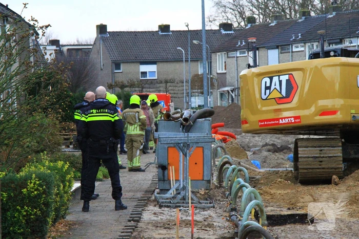 Woningen ontruimd wegens forse gaslekkage