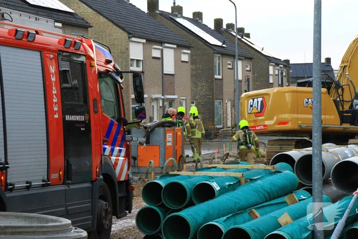Woningen ontruimd wegens forse gaslekkage