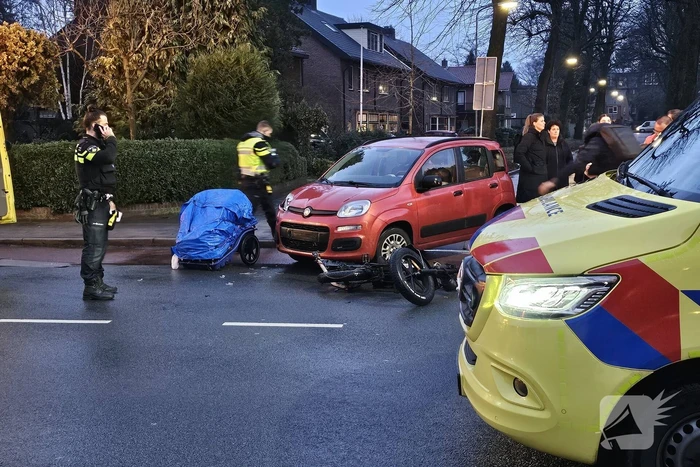 Gewonden en verkeerschaos na aanrijding