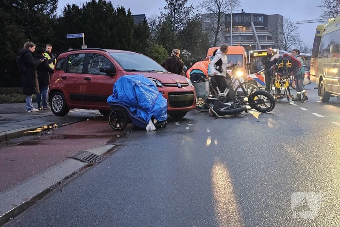 Gewonden en verkeerschaos na aanrijding