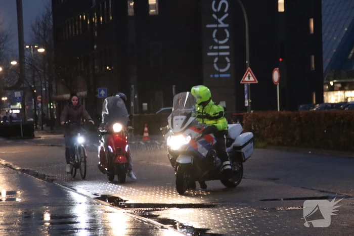 Politie houdt verkeerscontrole