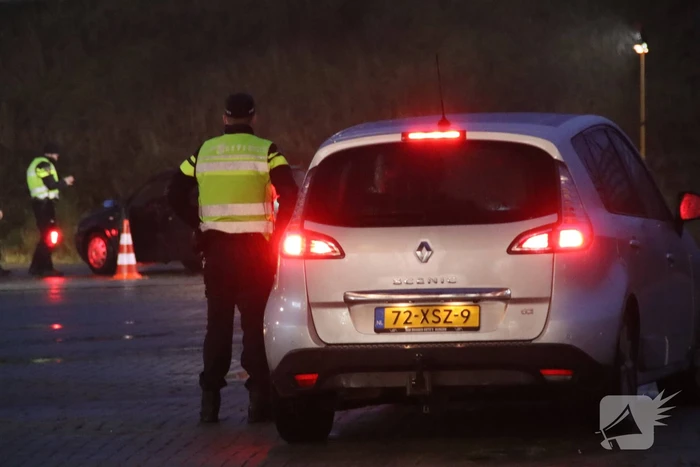 Politie houdt verkeerscontrole